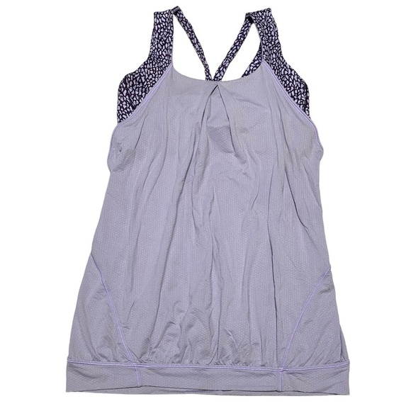 Lululemon Tank Top Women’s Size 6 Nouveau Limits Tank Top Lilac workout top - Picture 1 of 13